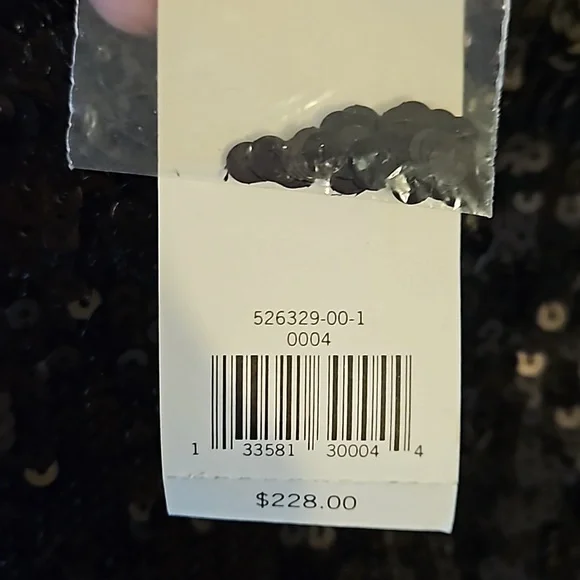 Sequins anyone?   Darling NWT Banana Republic size 4 dress - Picture 12 of 13